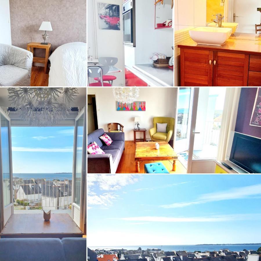 Appartement Vue Mer กงการ์โน ภายนอก รูปภาพ